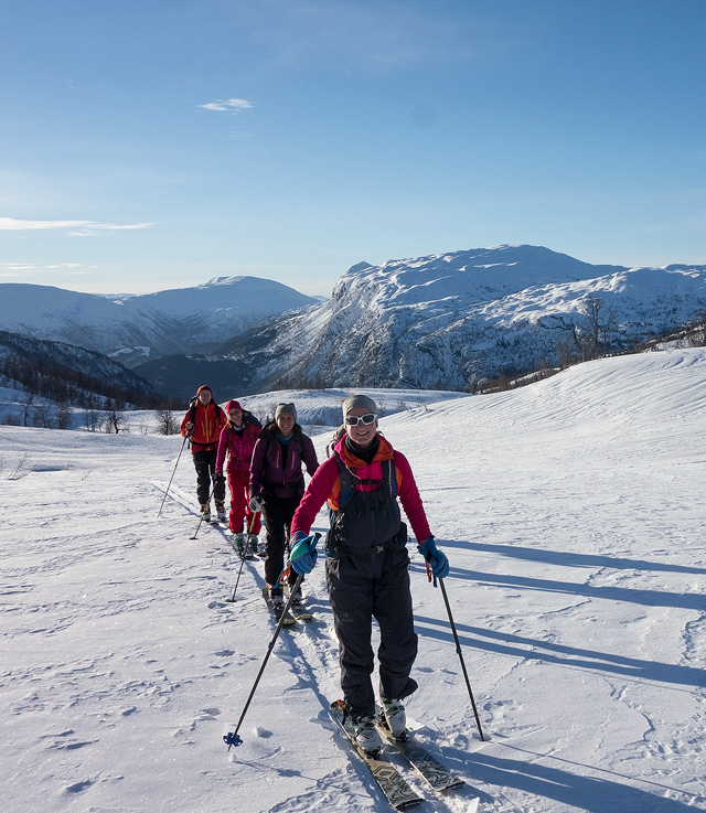 Skitur over ryggen