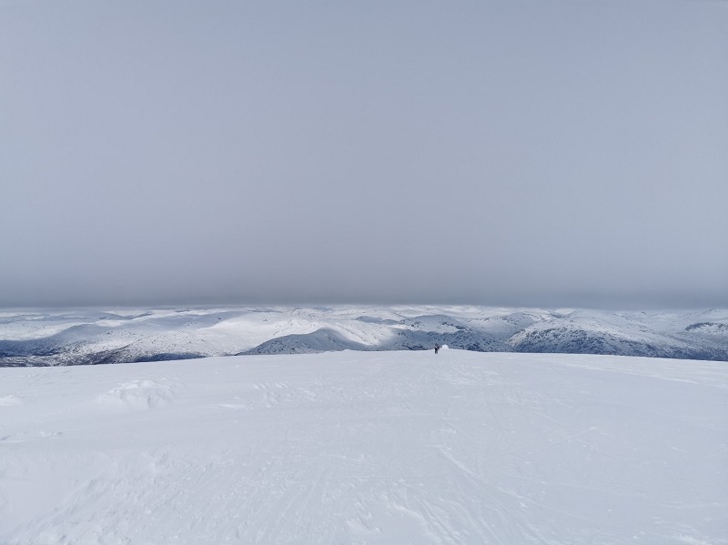Raundalsryggen i vårlys