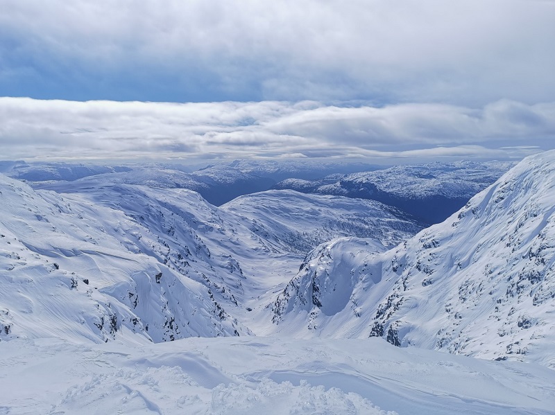 Fjellrekke og rygg