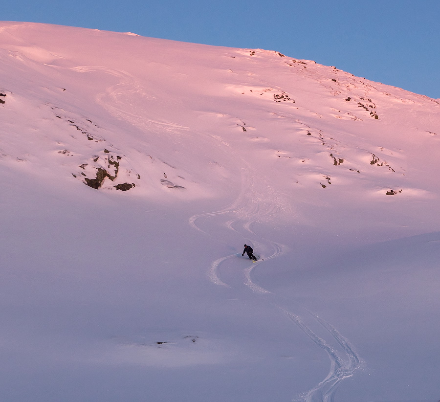 Skiterreng på Voss