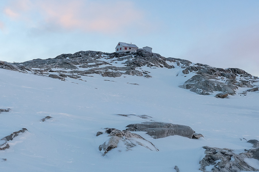 Ski og utsikt