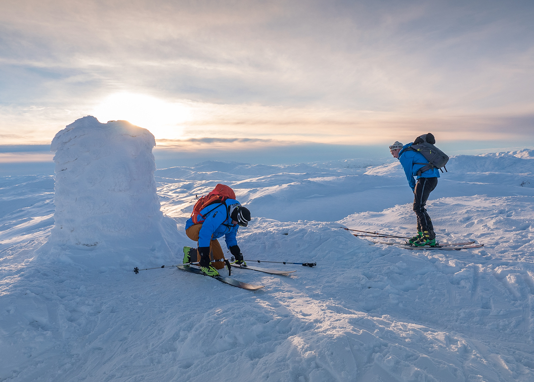 Vinterlandskap i Myrkdalen