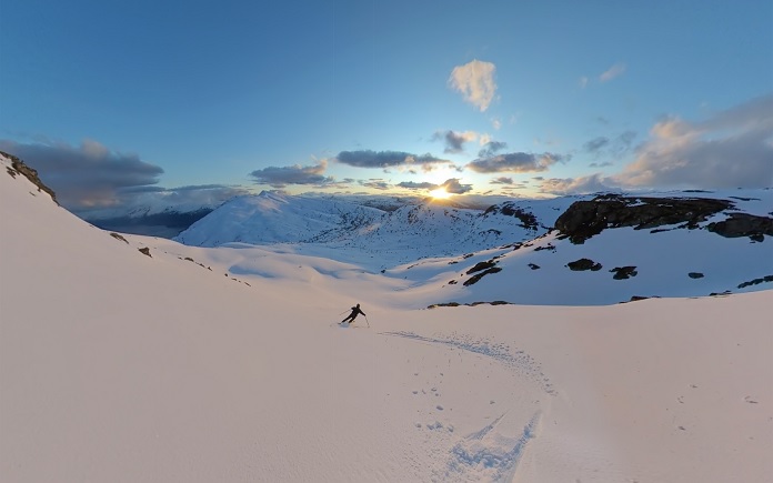 Oksenhalvøya vinter