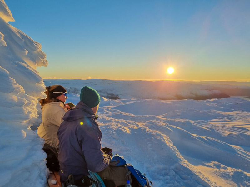 Kveld og fjell